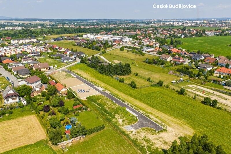Prodej pozemek pro bydlení - České Budějovice, 370 07, 526 m²