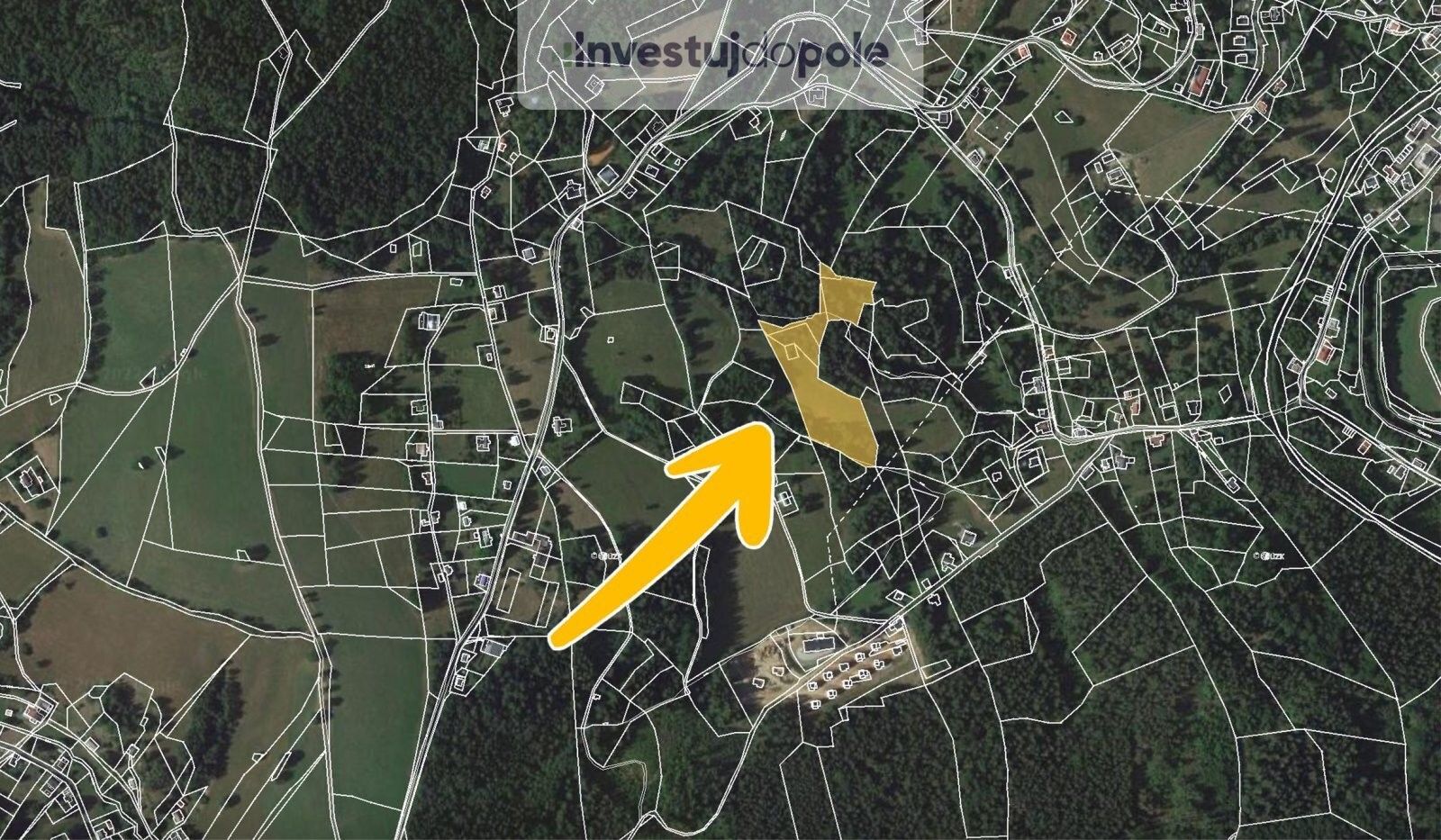 Prodej louka - Smržovka, 12 872 m²