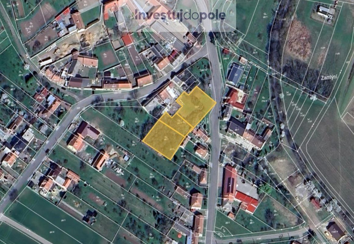 Zahrady, Koválovice u Tištína, Koválovice-Osíčany, 2 463 m²