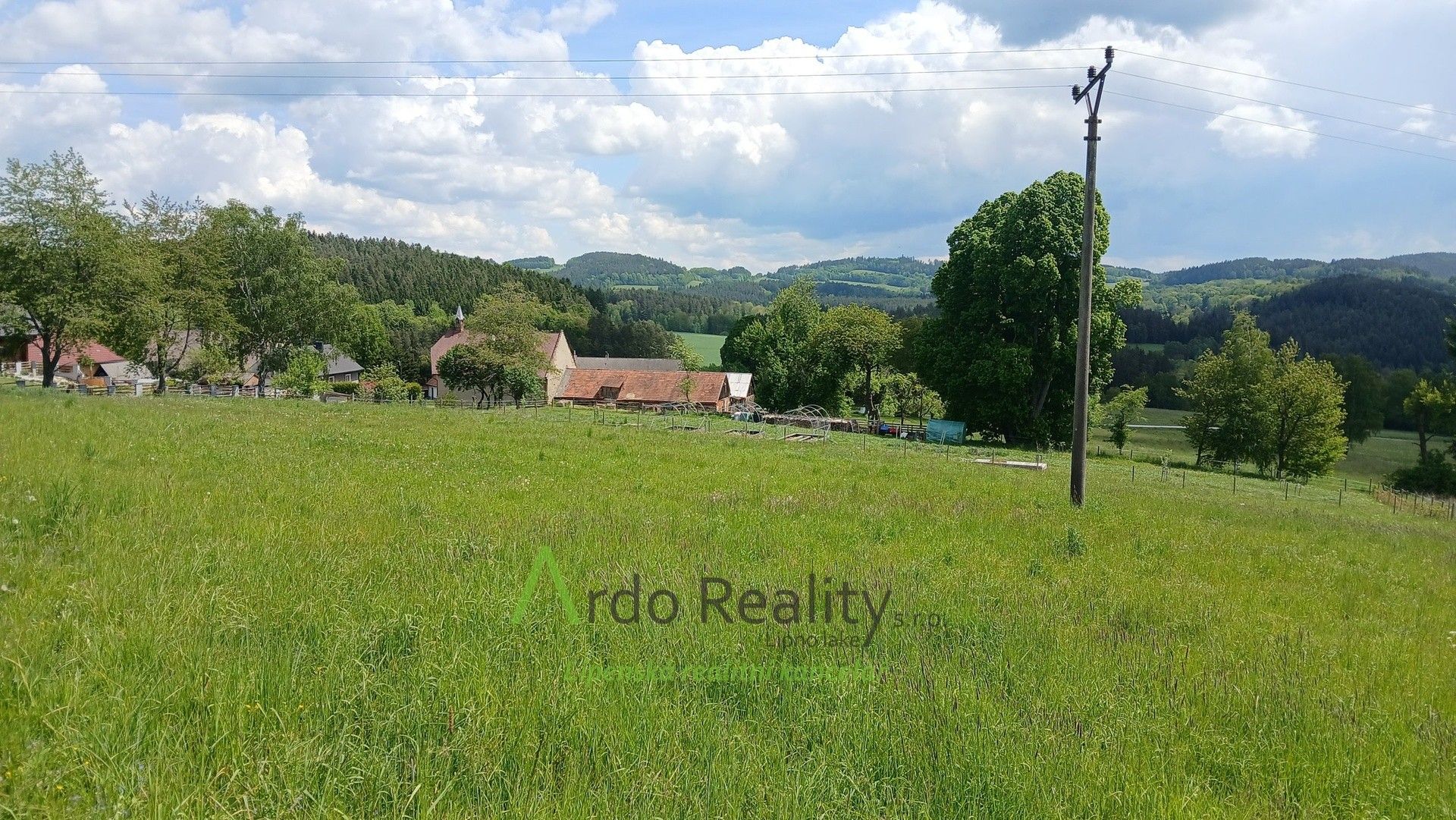 Pozemky pro bydlení, Dolní Jílovice, Vyšší Brod, 3 849 m²