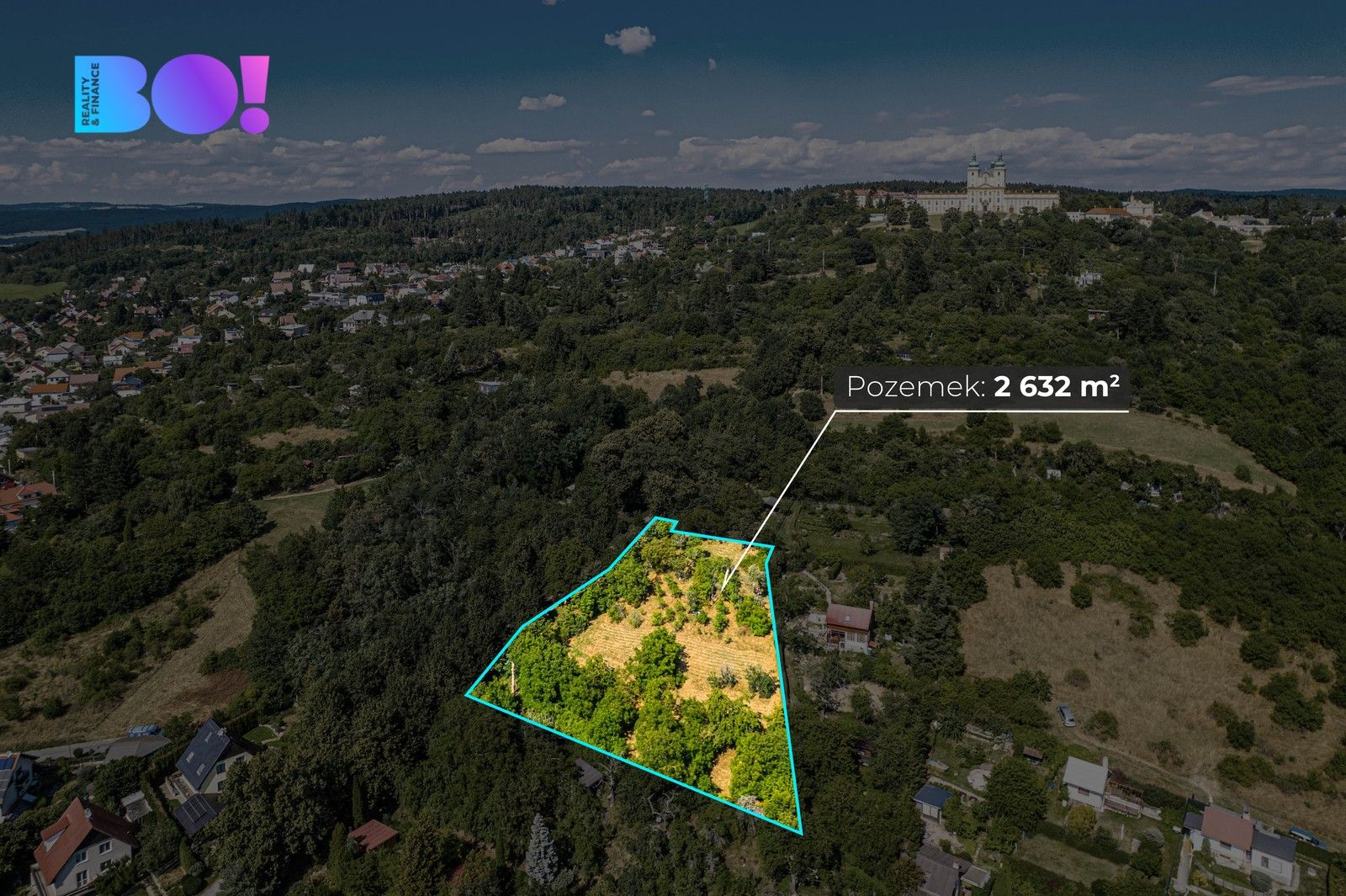Zahrady, Samotišky, 2 632 m²