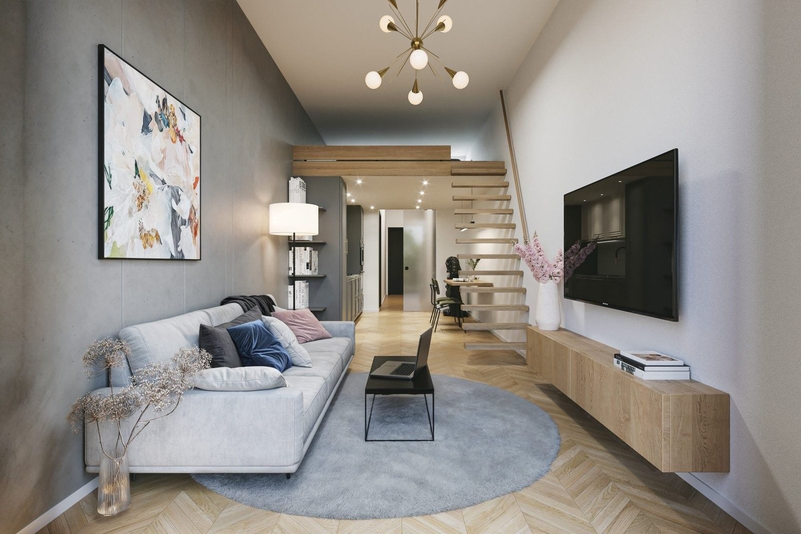 Prodej byt 1+kk - Českobrodská, Praha, 36 m²