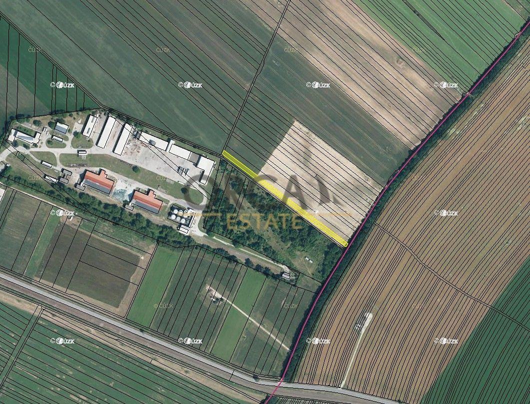 Prodej zemědělský pozemek - Vlkoš u Kyjova, 696 41, 629 m²