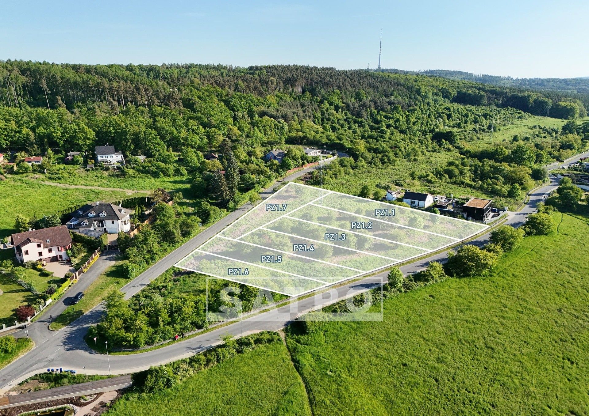 Pozemky pro bydlení, Na Lhotkách, Praha, 760 m²