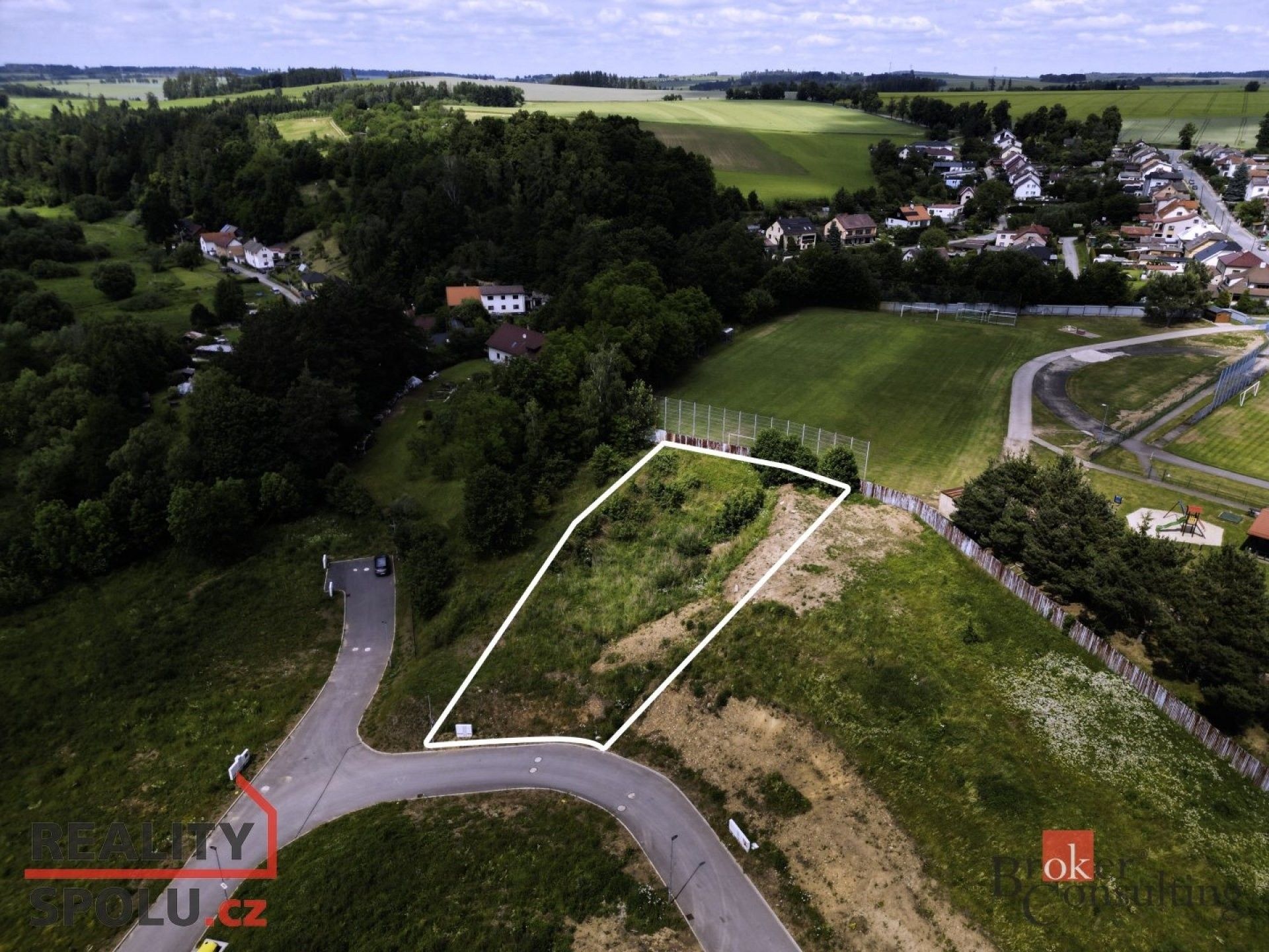 Prodej pozemek pro bydlení - Polná, 1 086 m²