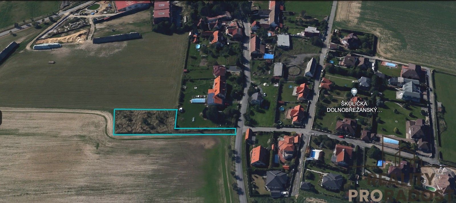 Pozemky pro bydlení, Dolní Břežany, 883 m²