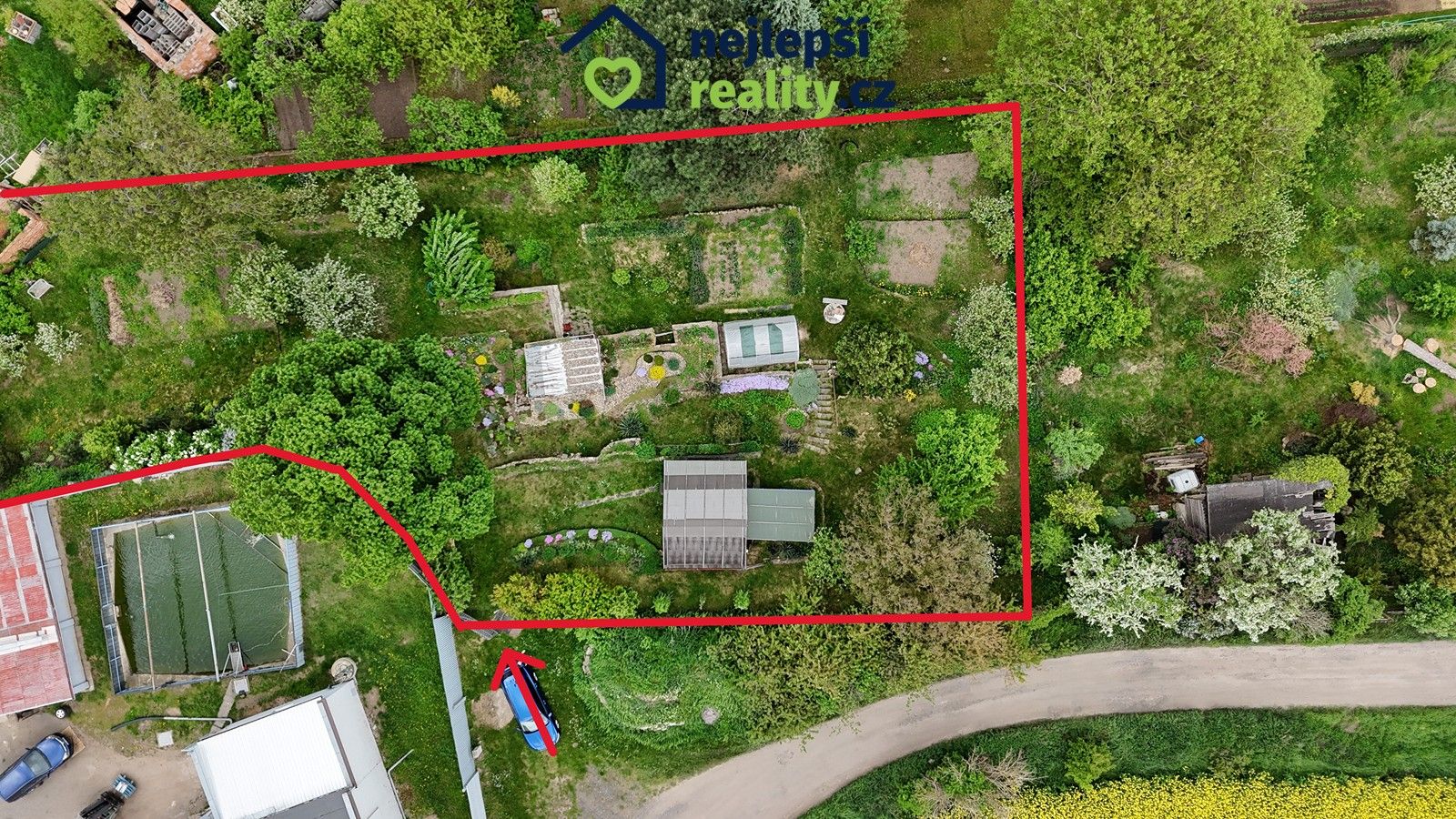 Pozemky pro bydlení, Žatec, 1 355 m²