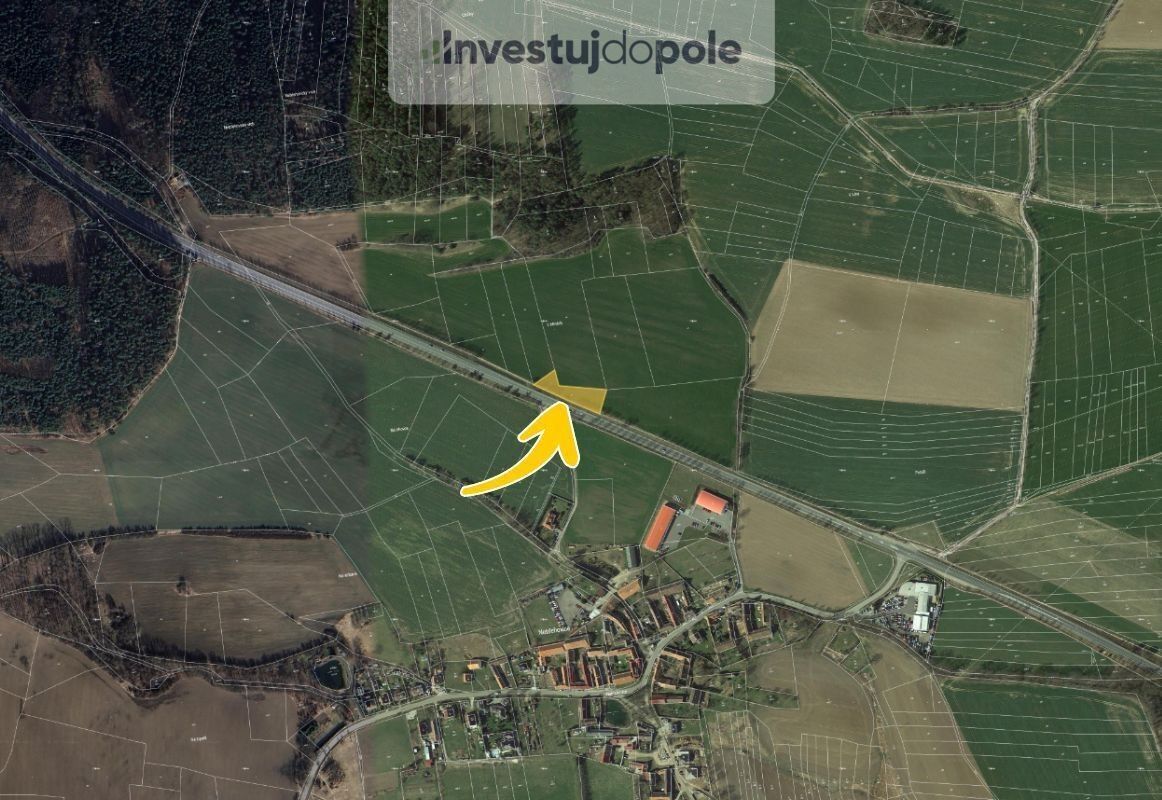 Prodej zemědělský pozemek - Nebřehovice, 2 093 m²