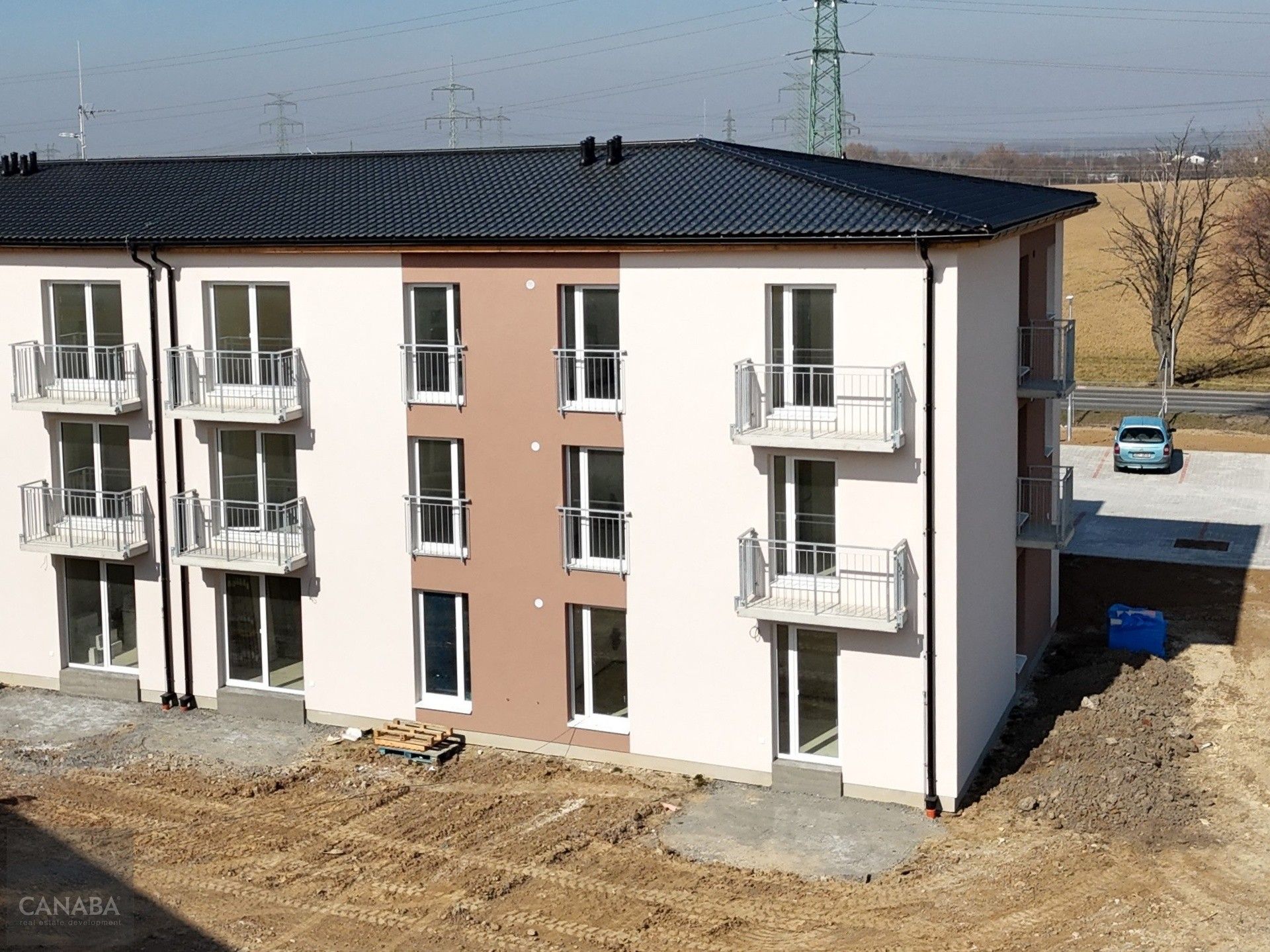 Prodej byt 1+kk - Nehvizdy, 38 m²
