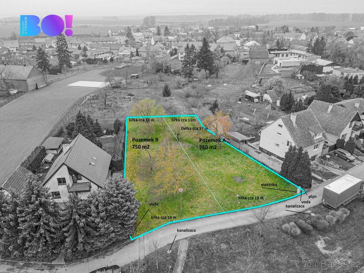 Prodej pozemek pro bydlení - Břest, 768 23, 750 m²