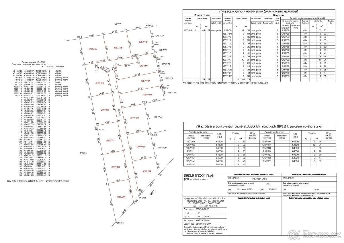 Prodej pozemek pro bydlení - Ludgeřovice, 747 14, 930 m²