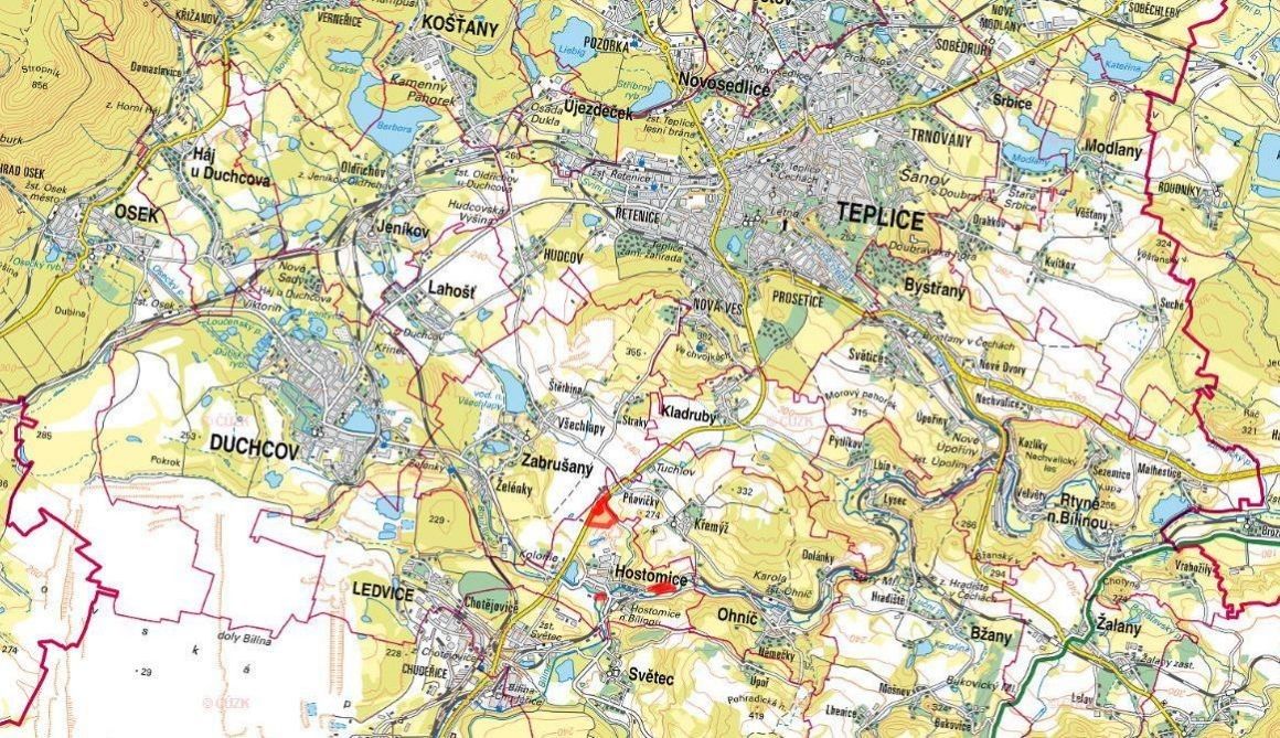 Prodej zemědělský pozemek - Hostomice nad Bílinou, 417 52