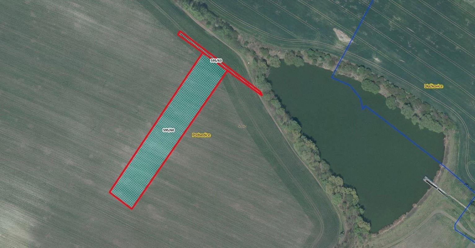 Zemědělské pozemky, Podsedice, 5 350 m²
