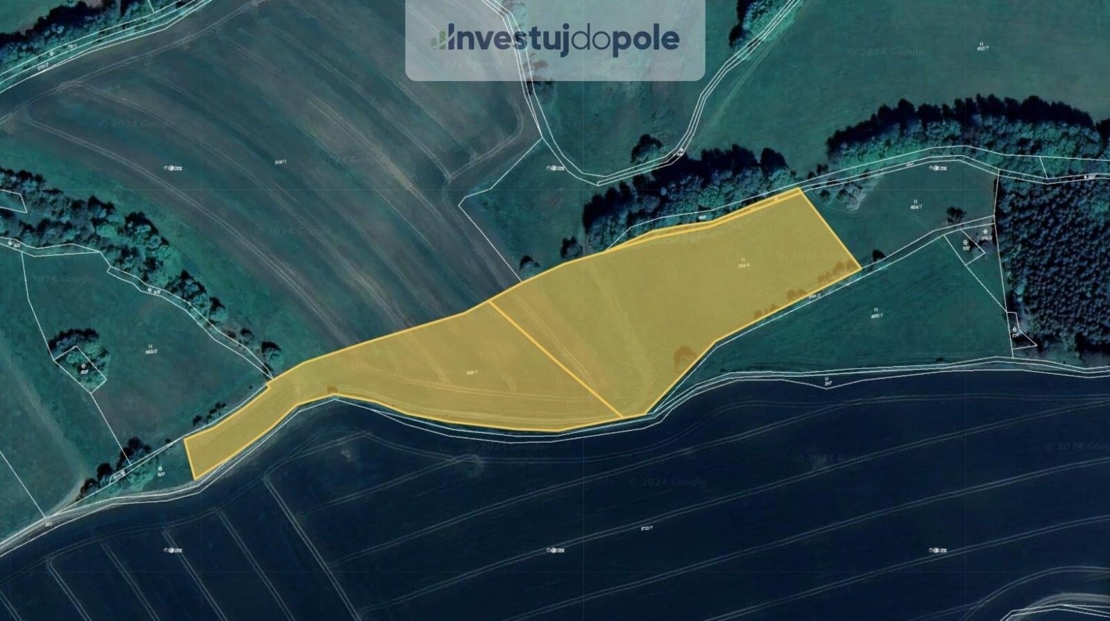 Louky, Ubušín, Jimramov, 18 303 m²