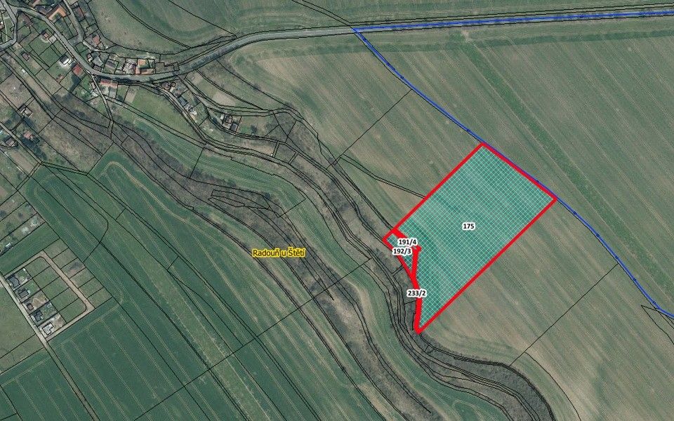 Zemědělské pozemky, Radouň, Štětí, 36 591 m²