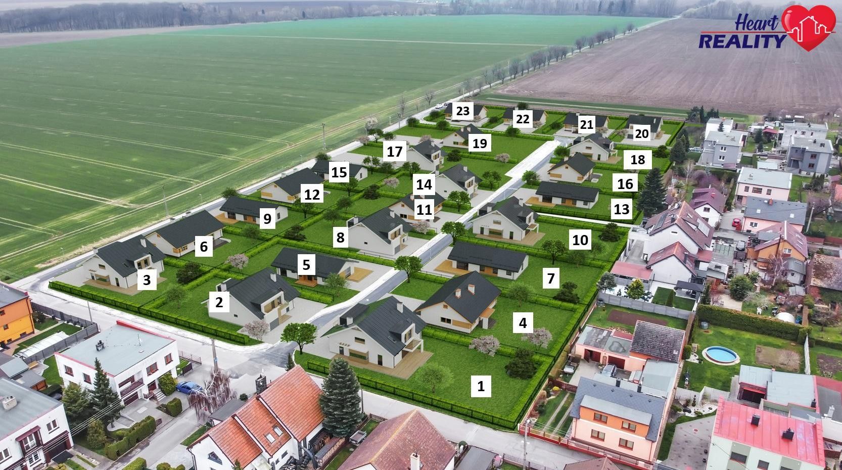 Prodej pozemek pro bydlení - Oldřišov, 1 399 m²