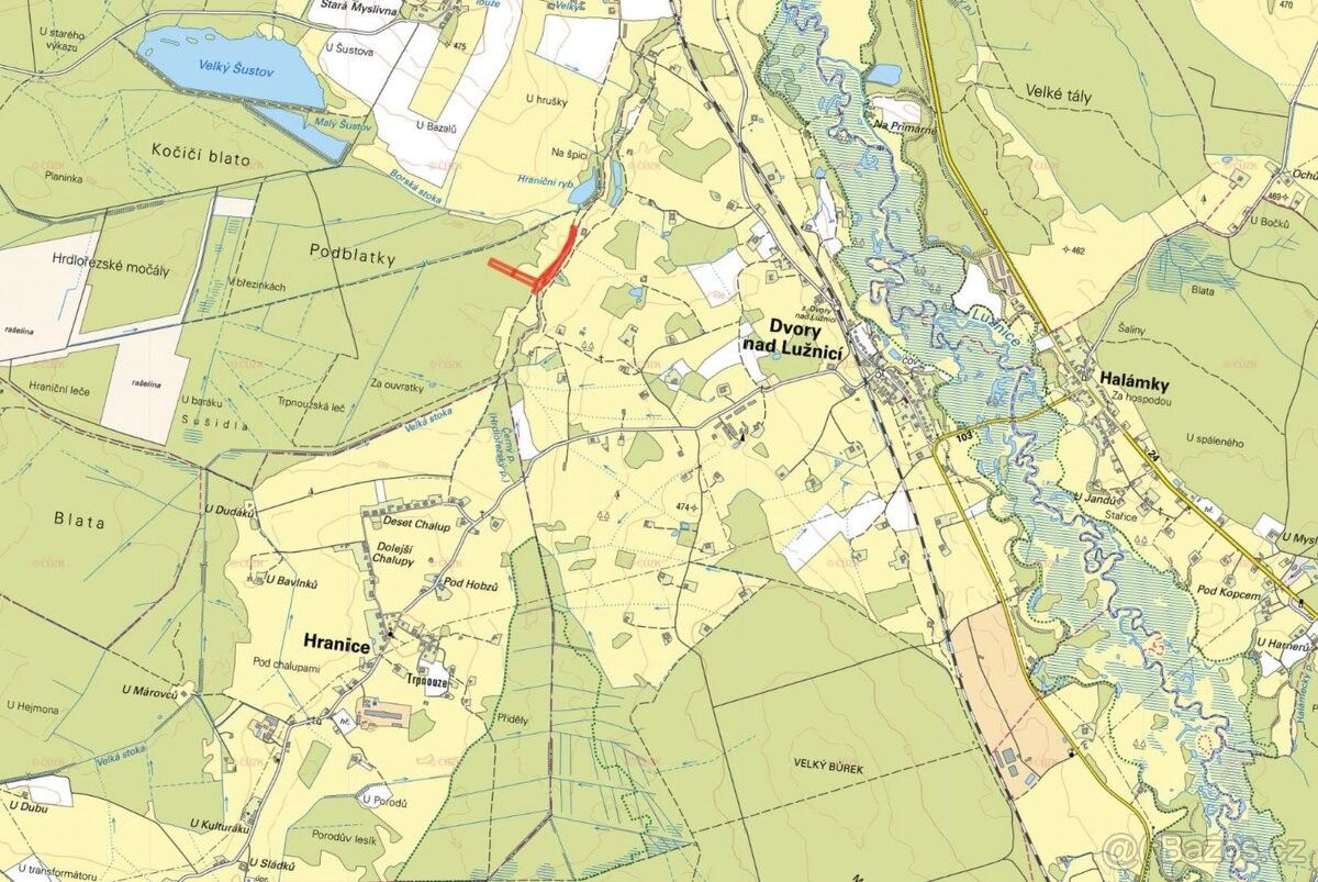 Prodej pozemek - Suchdol nad Lužnicí, 378 06, 17 380 m²