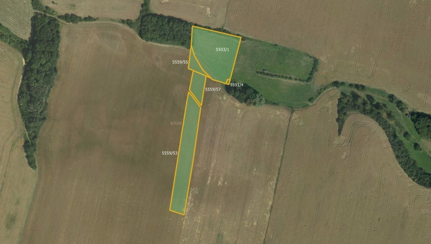 Zemědělské pozemky, Boskovice, 11 144 m²