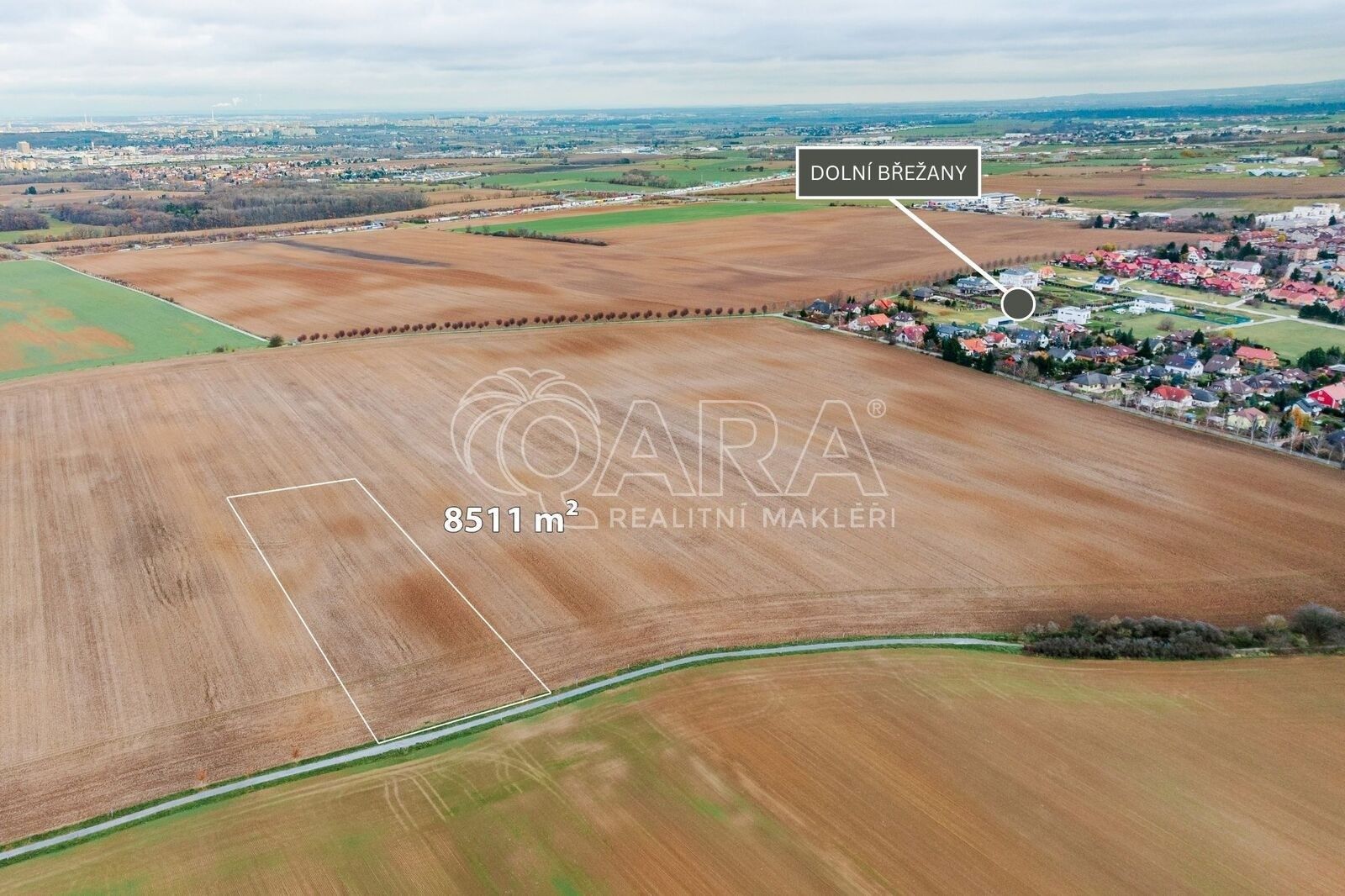 Prodej zemědělský pozemek - Dolní Břežany, 8 511 m²