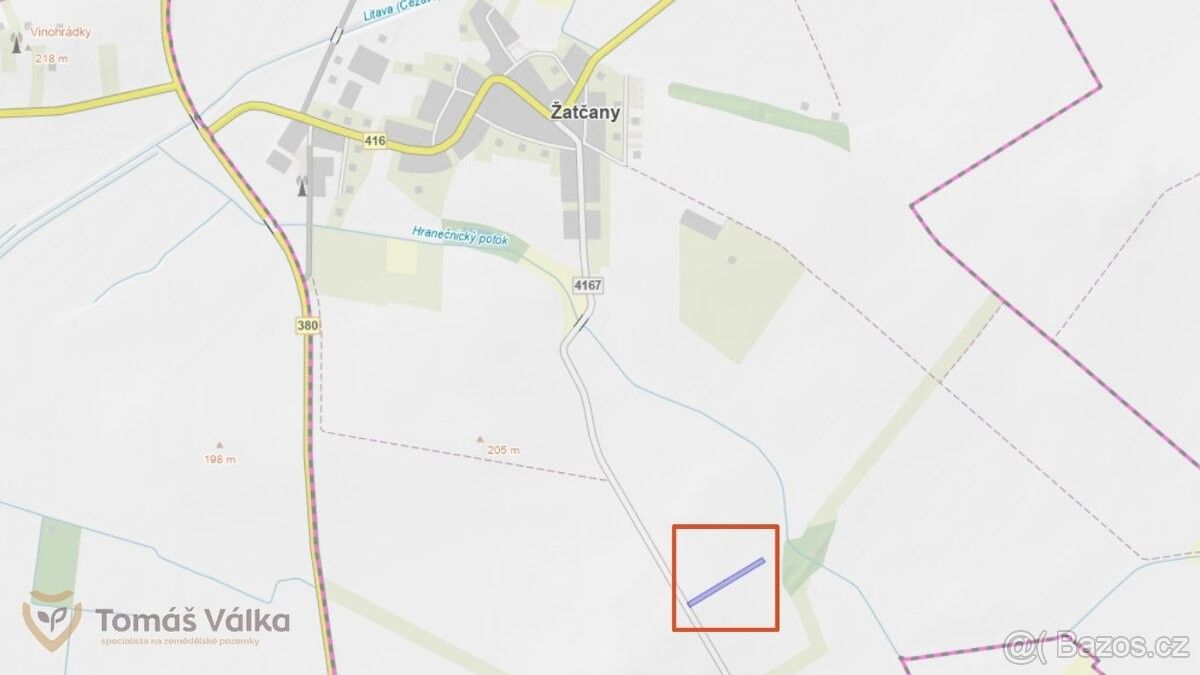 Prodej zemědělský pozemek - Újezd u Brna, 664 53, 5 550 m²