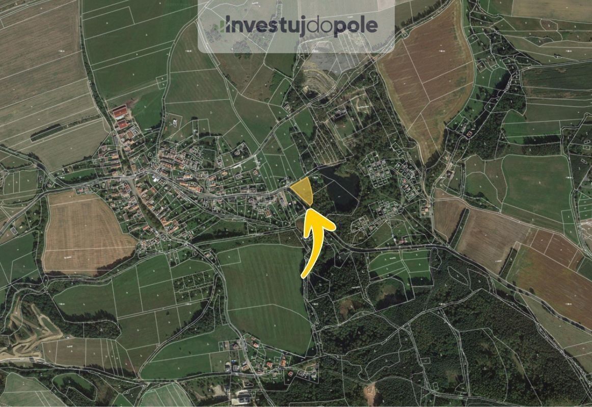 Prodej pozemek pro bydlení - Vranovice, Břasy, 3 111 m²