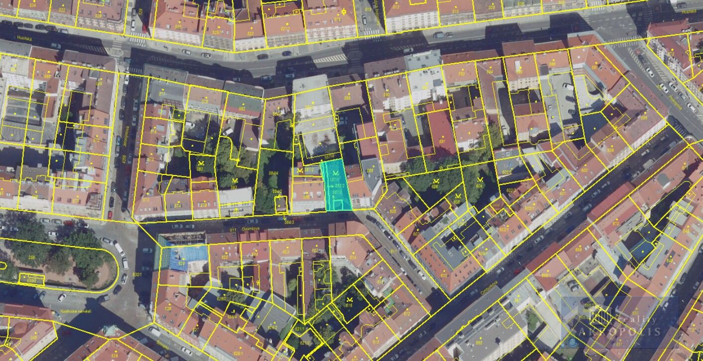 Prodej pozemek pro bydlení - Dalimilova, Praha, 238 m²