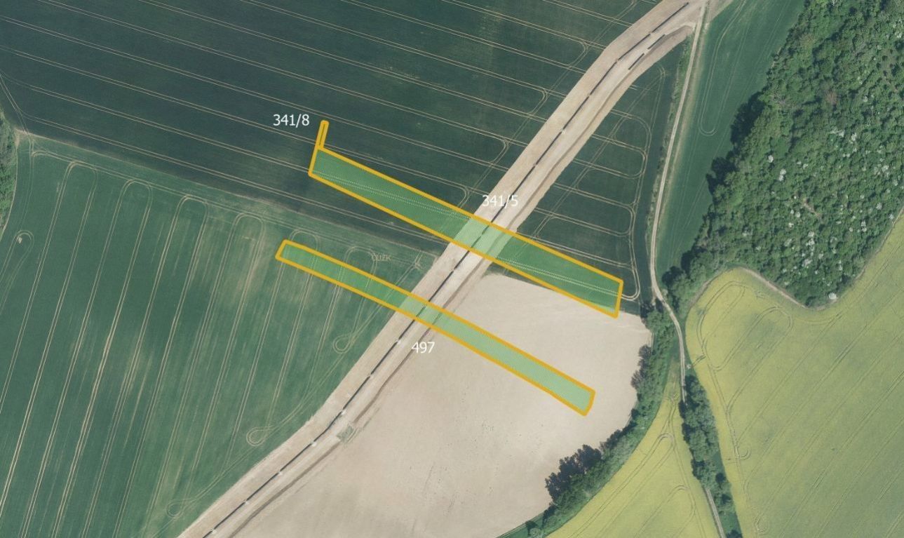 Zemědělské pozemky, Honětice, 9 179 m²