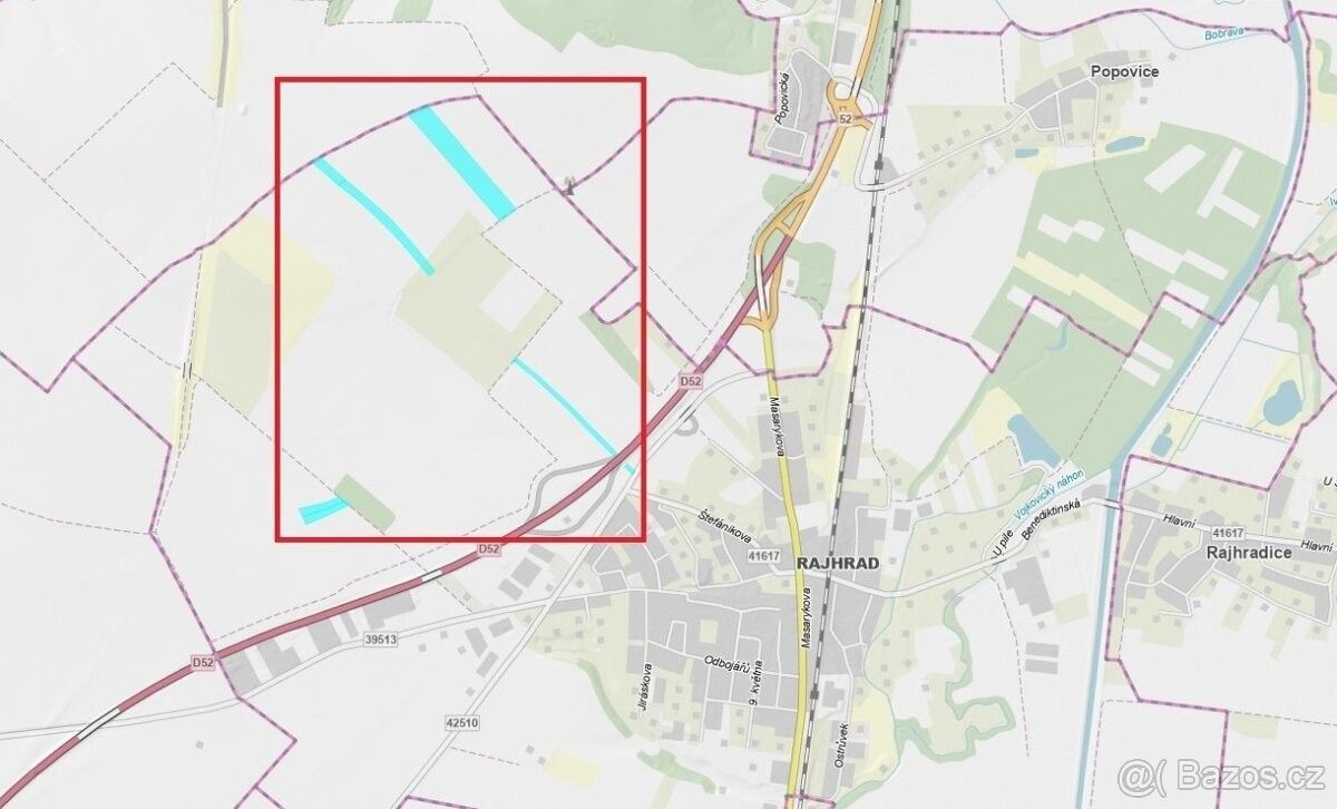 Zemědělské pozemky, Rajhrad, 664 61, 4 308 m²