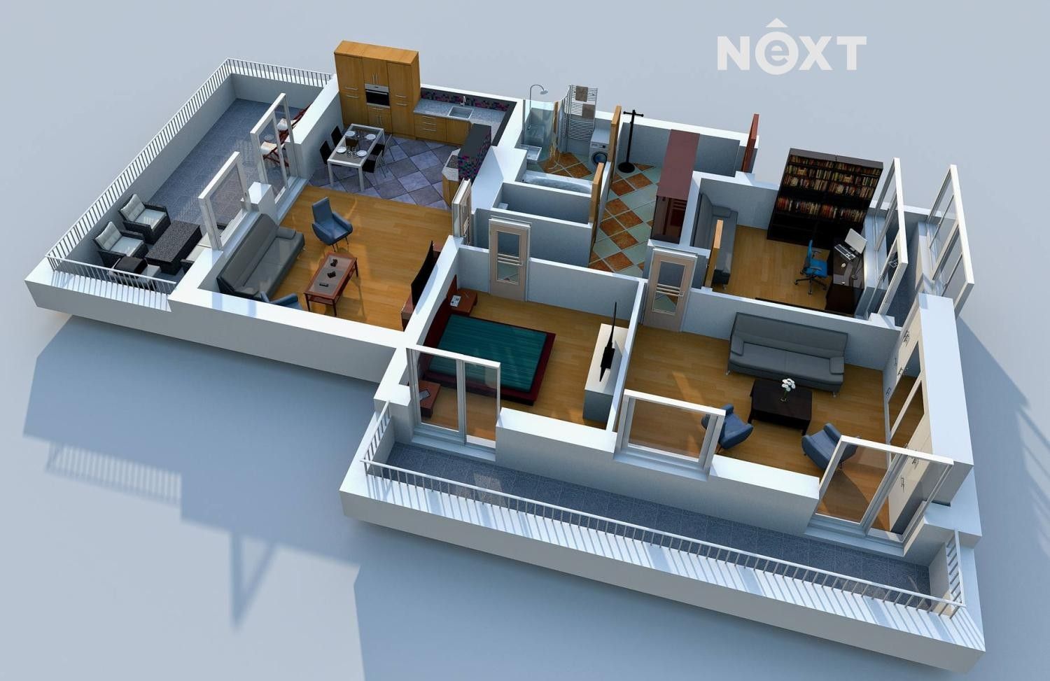 Prodej byt 4+kk - Novodvorská, Praha, 94 m²