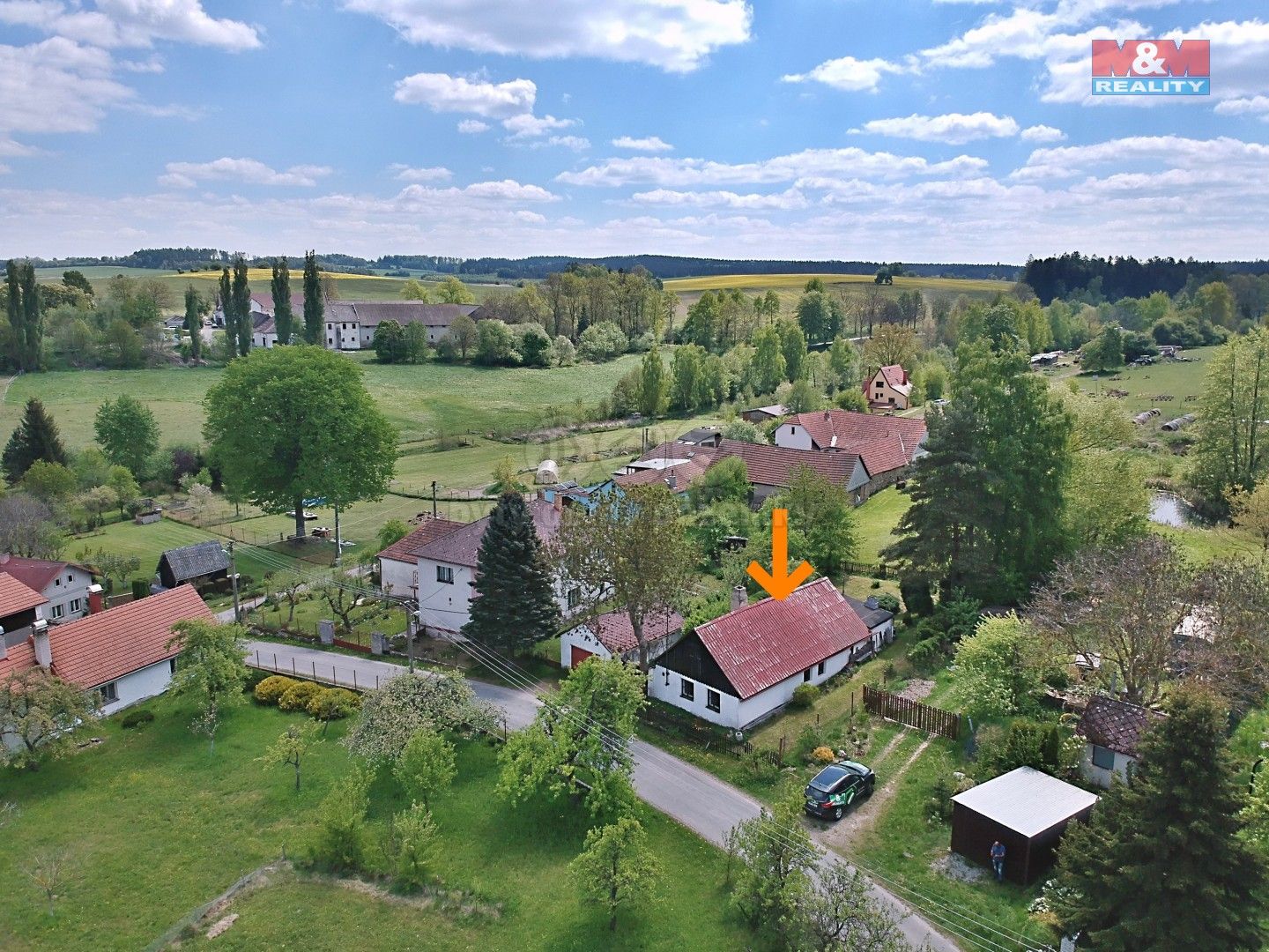 Rodinné domy, Vlásenice-Drbohlavy, Pelhřimov, 77 m²