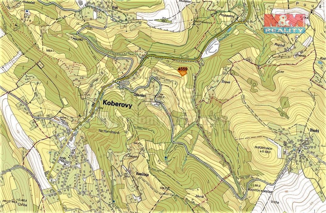 Prodej louka - Železný Brod, 468 22, 2 044 m²