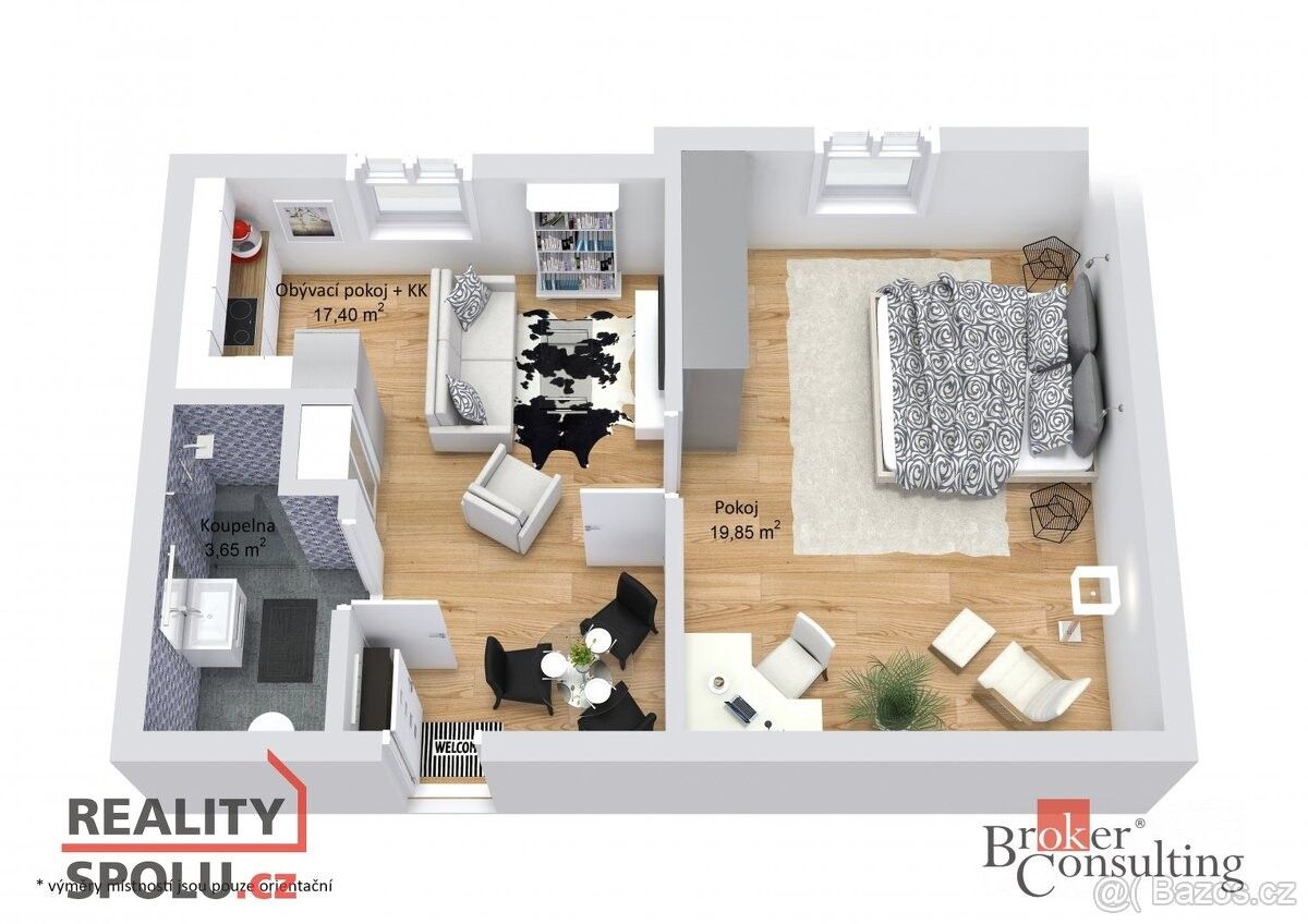 2+kk, Dalovice, 362 63, 40 m²
