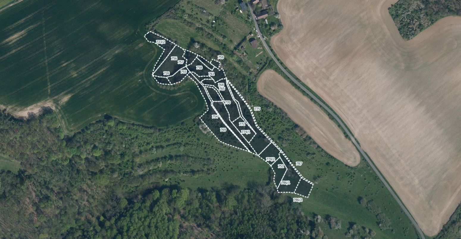 Louky, Chcebuz, Štětí, 24 191 m²
