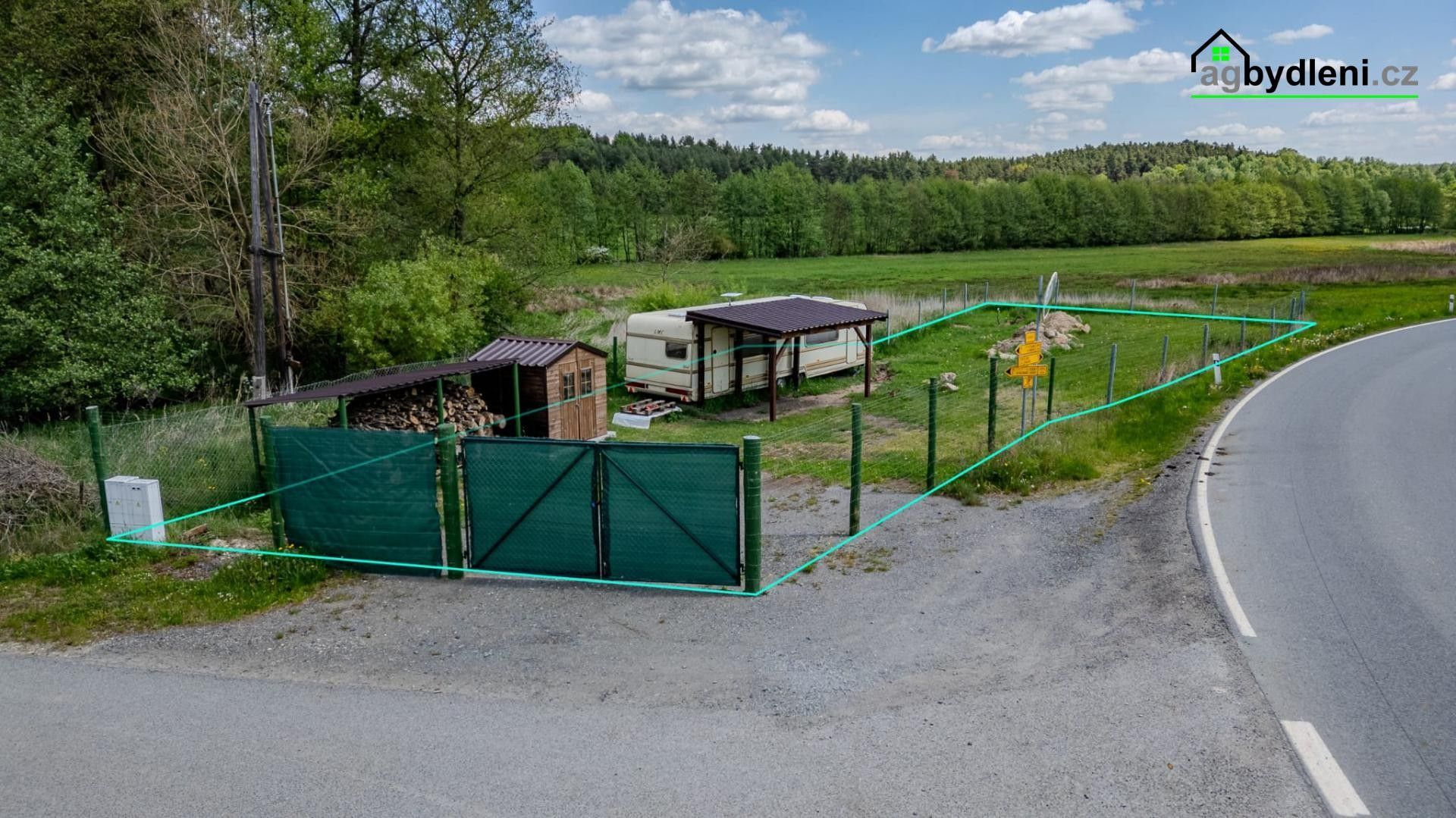 Prodej zahrada - Hůrky, Zahrádka, 516 m²