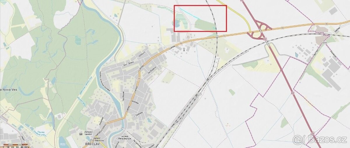 Prodej pozemek - Břeclav, 690 02, 2 226 m²
