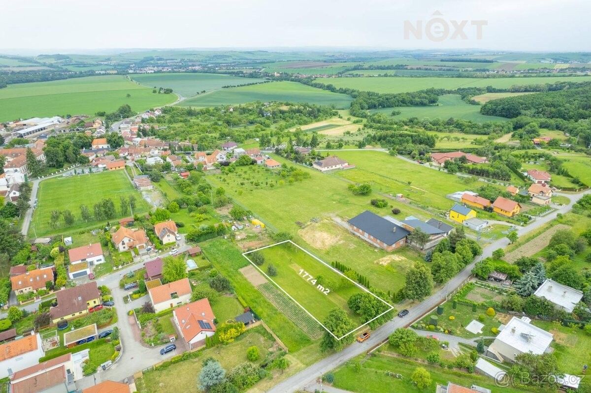Pozemky pro bydlení, Rousínov u Vyškova, 683 01, 1 774 m²