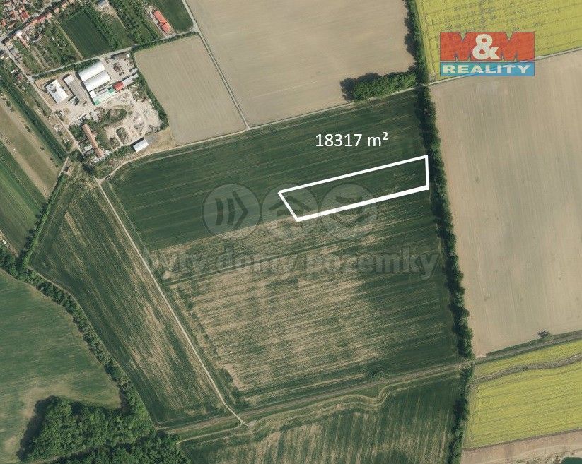 Zemědělské pozemky, Kroměříž, 767 01, 18 317 m²