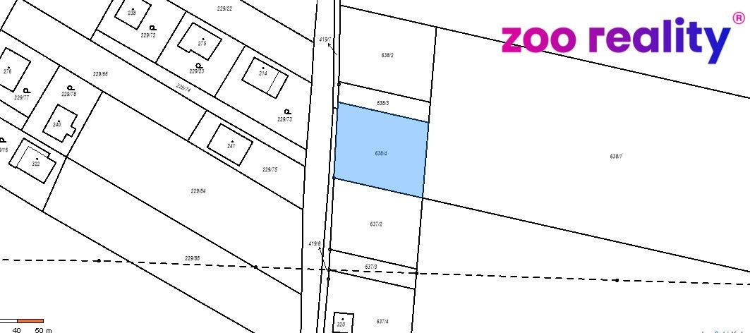 Pozemky pro bydlení, Svojšice, 1 084 m²