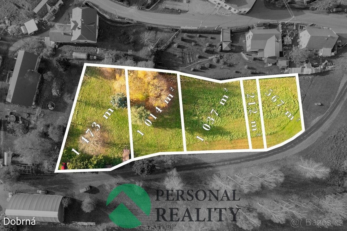 Pozemky pro bydlení, Dobrná, 407 41, 1 037 m²