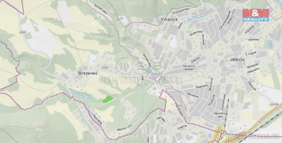 Prodej zahrada - Jirkov, 431 11, 6 655 m²