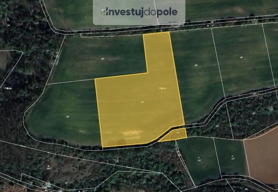 Zemědělské pozemky, Dobříč, 2 430 m²