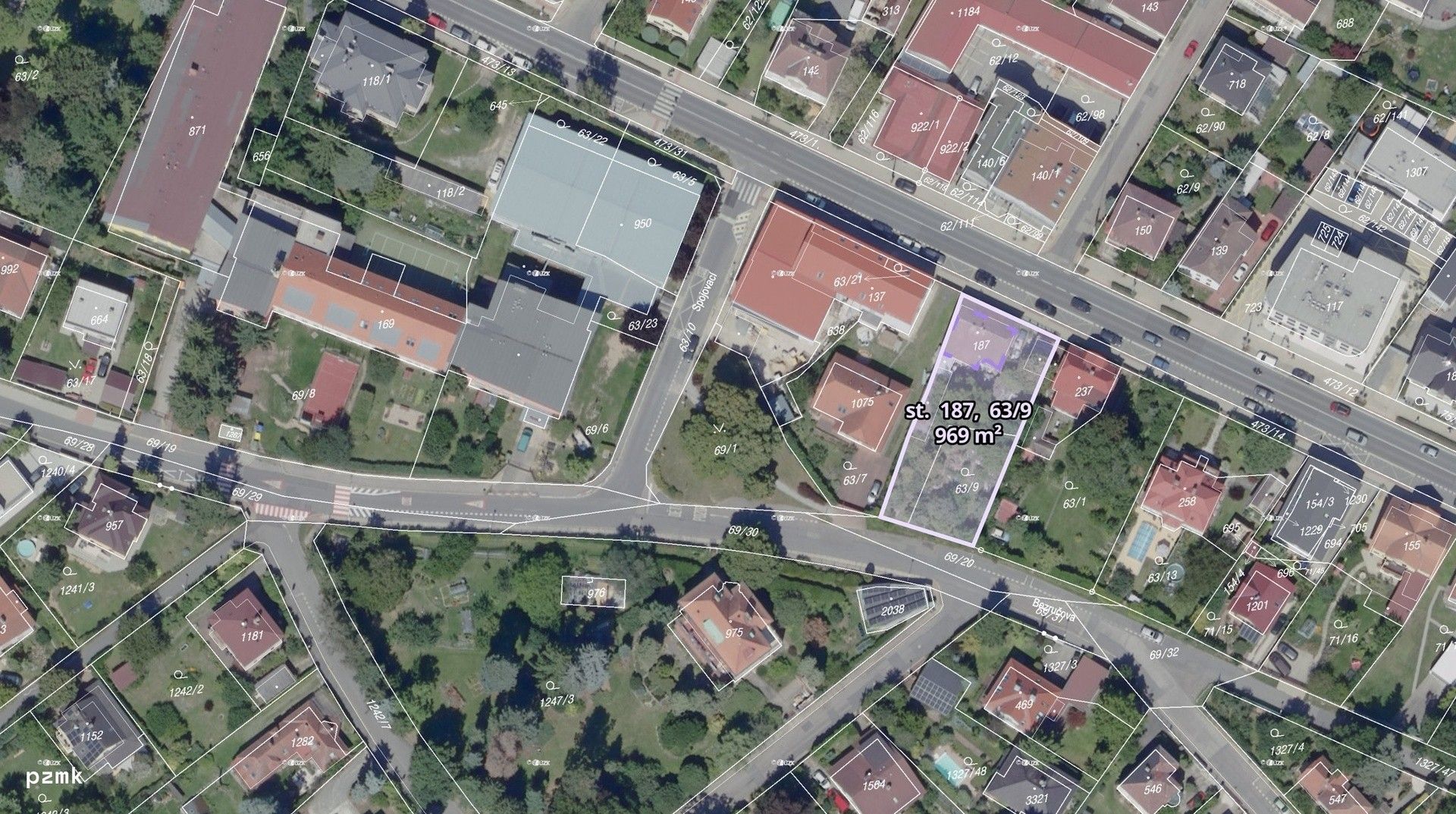 Pozemky pro bydlení, Černokostelecká, Říčany, 969 m²