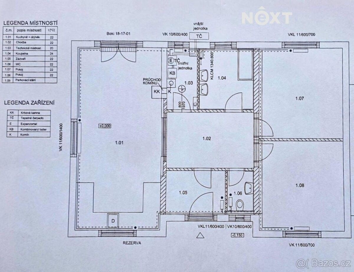 Prodej dům - Mečeříž, 294 77, 93 m²
