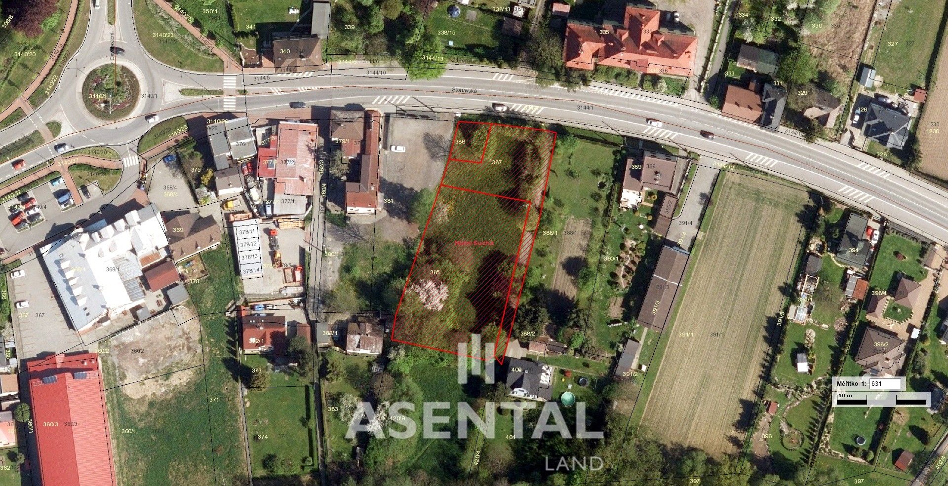 Pozemky pro bydlení, Horní Suchá, 2 848 m²