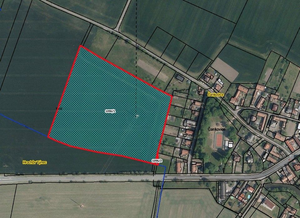 Zahrady, Čankovice, 36 139 m²