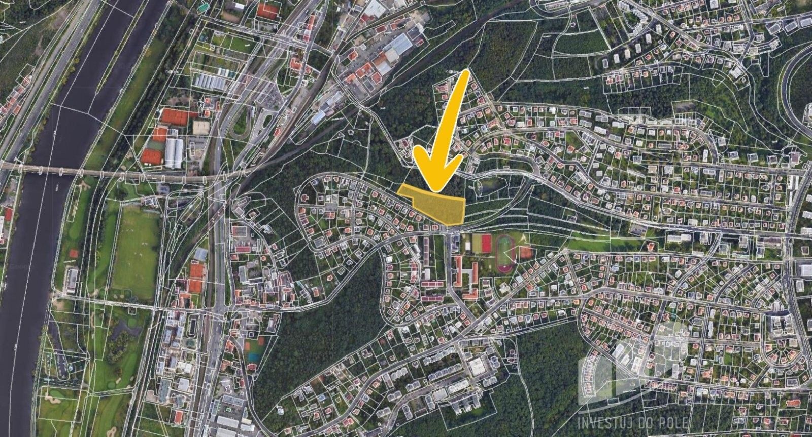 Prodej les - Praha 4, Praha, 10 957 m²