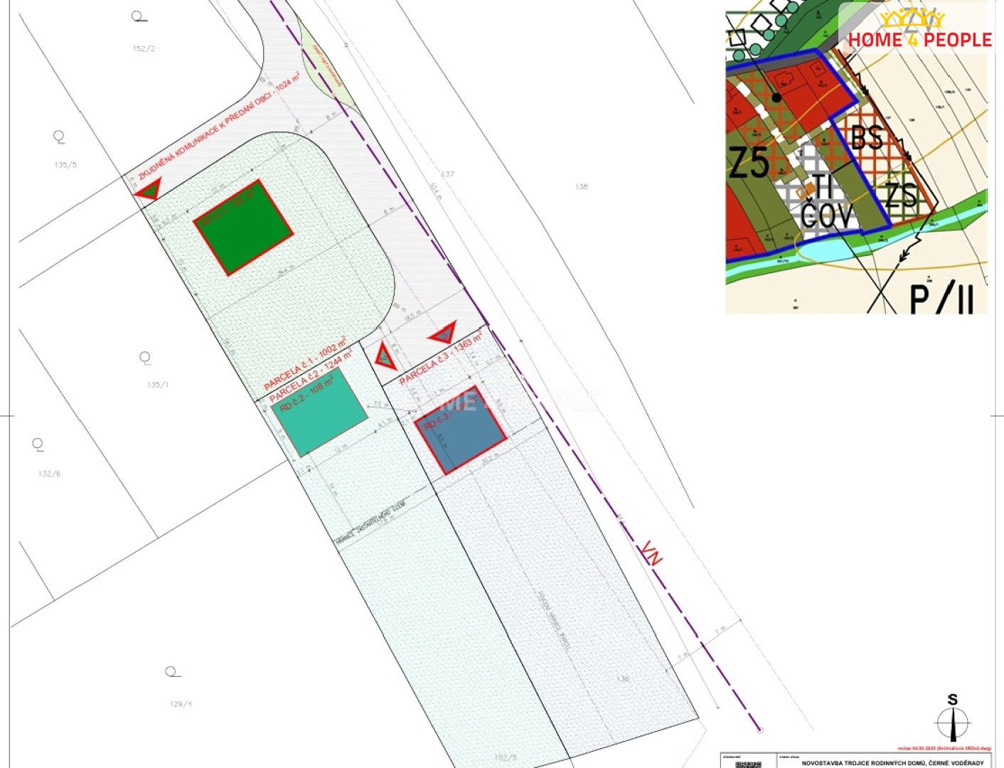 Prodej pozemek pro bydlení - Černokostelecká, Černé Voděrady, 1 244 m²