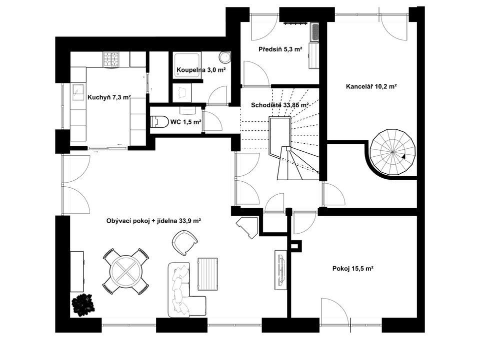 Prodej rodinný dům - Kociánka, Brno, 176 m²