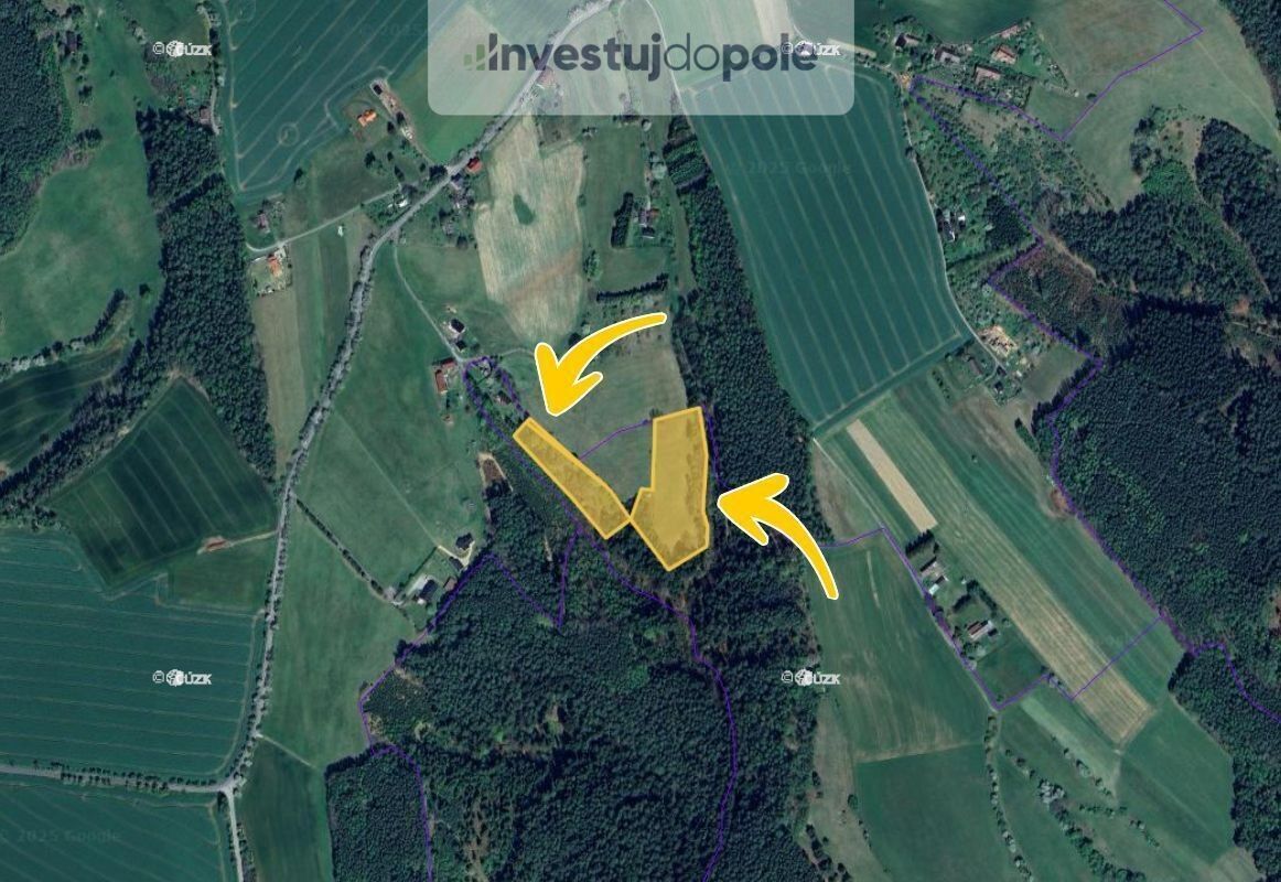 Prodej louka - Libíč, Český Dub, 19 003 m²