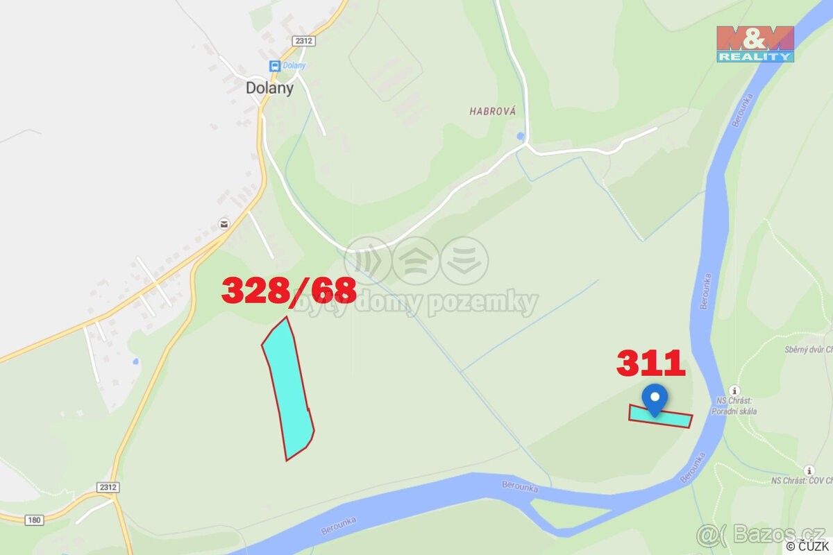 Zemědělské pozemky, Třemošná, 330 11, 9 565 m²